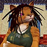 Furry Neko Hippie Artist